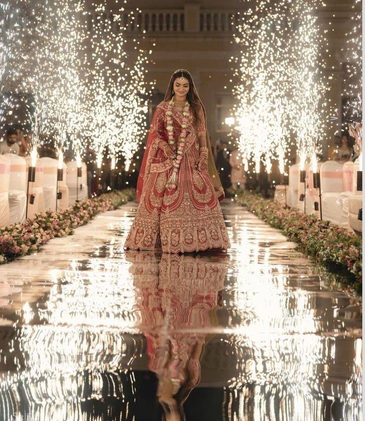 bridal entry ideas kolkata event decoration