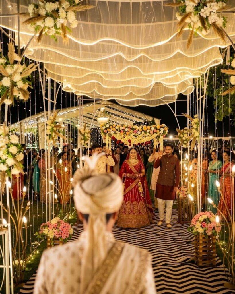 creative bridal entry kolkata premium finish