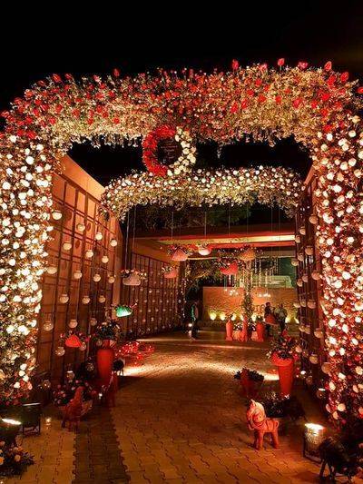wedding entrance decoration kolkata oikar events
