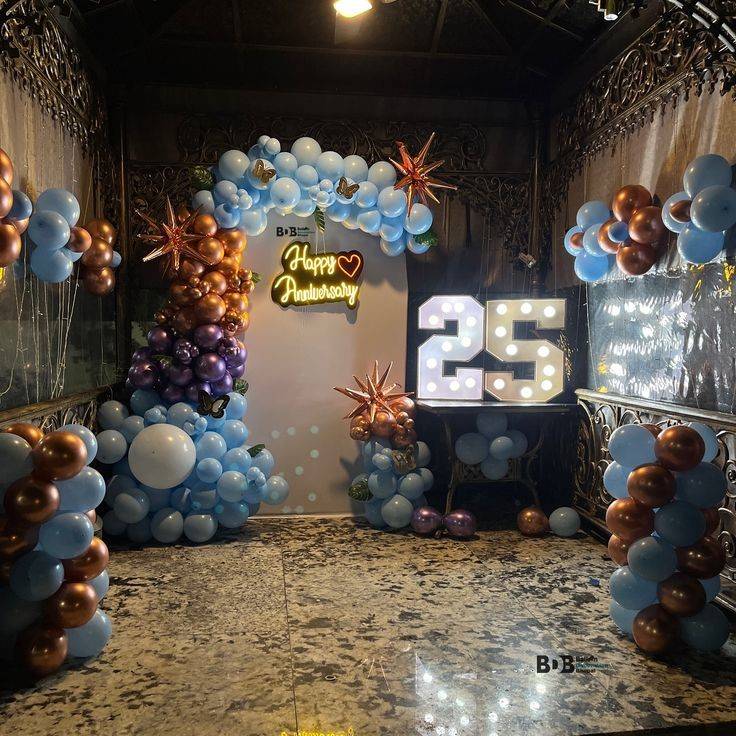 Anniversary Celebration Setup