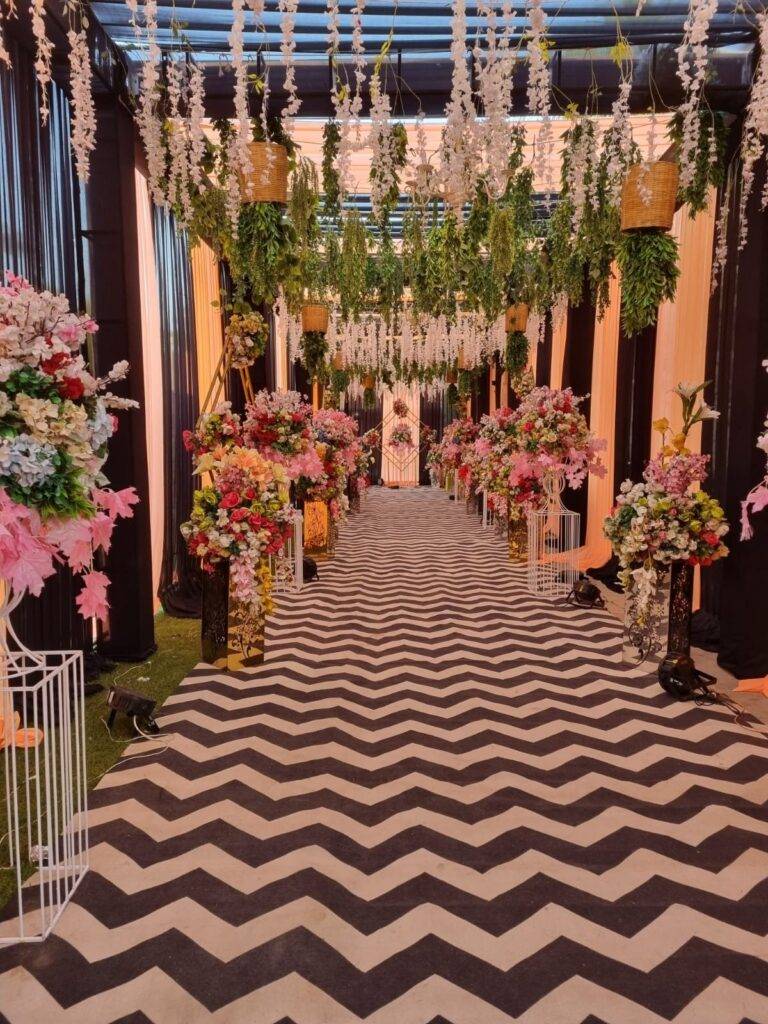 wedding entry decor kolkata premium setup