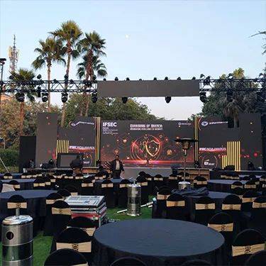 corporate event management Kolkata stage setup