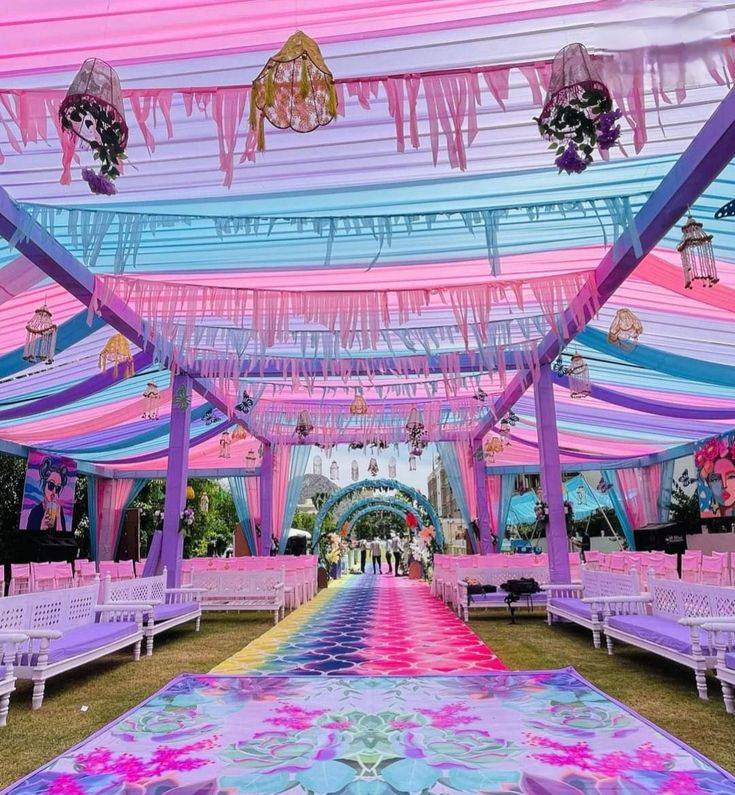 luxury event setup by Oikar Events