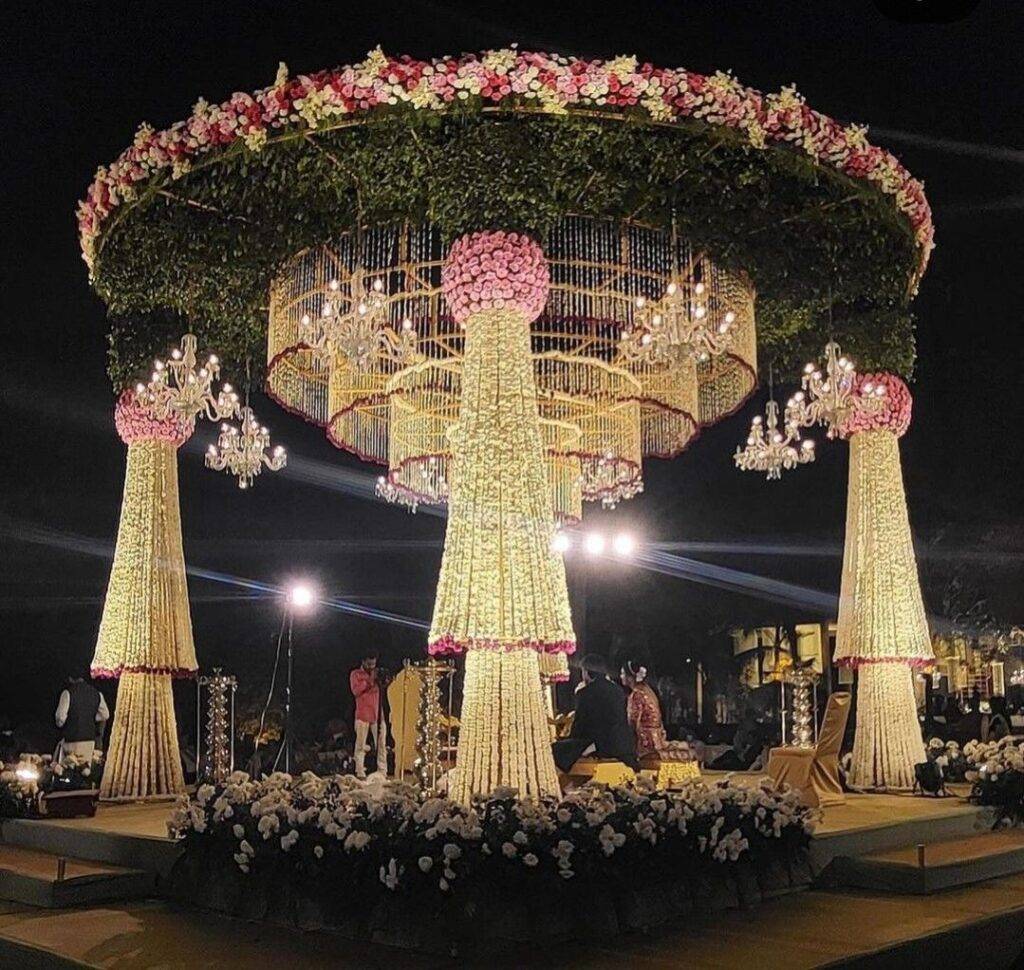 dream wedding setup oikar events