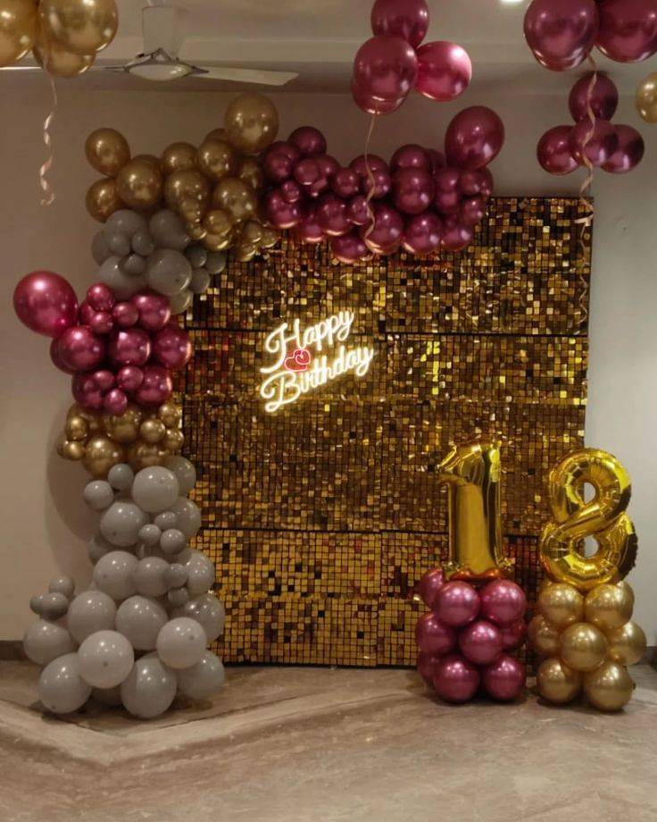 Birthday Decoration at Home