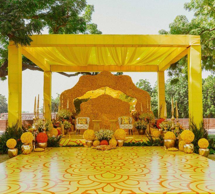 unique haldi ceremony ideas Kolkata