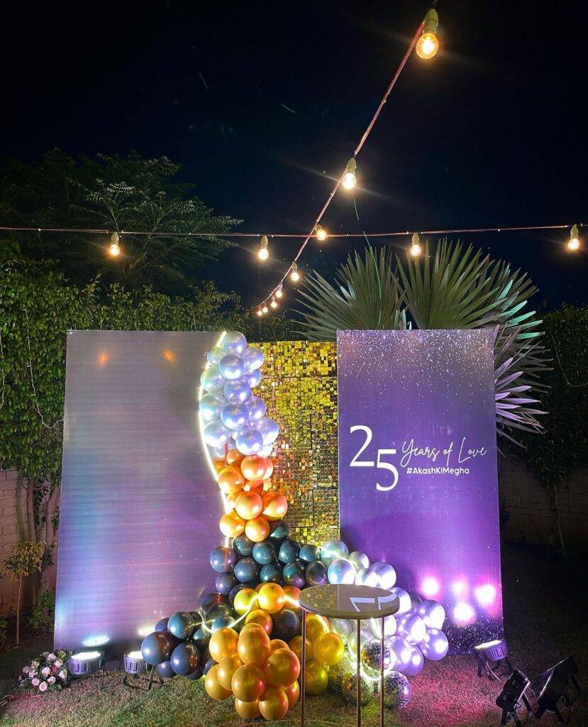 anniversary party decoration oikar events