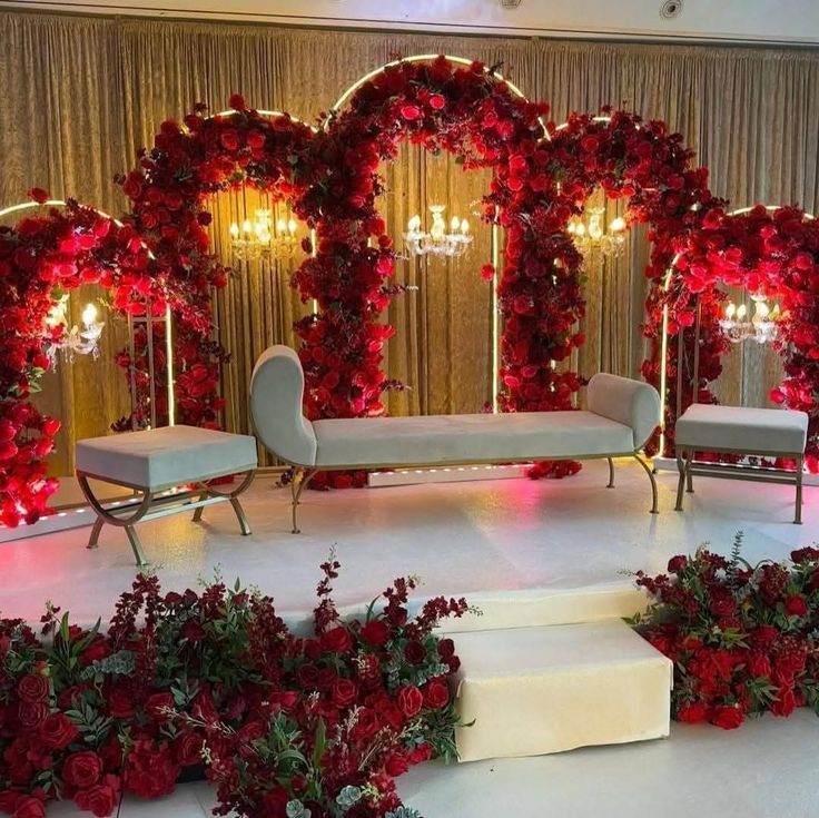 Stage Decoration Ideas for Weddings and Receptions
