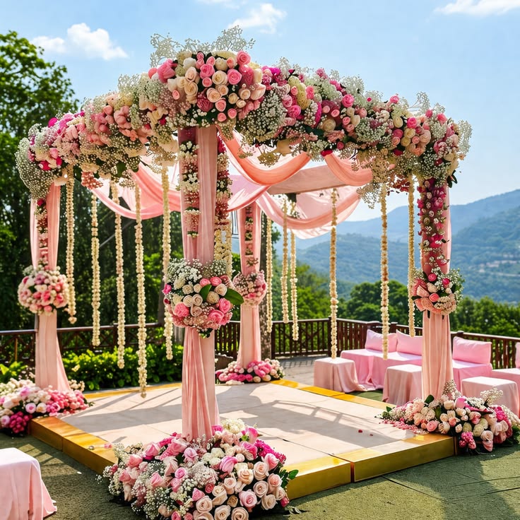 Budget-Friendly Wedding Decoration