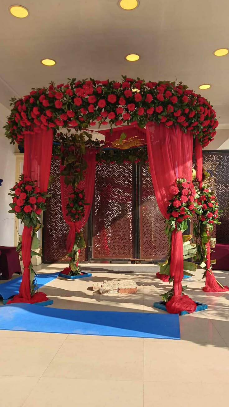 Anatomy of a Bengali Wedding Mandap